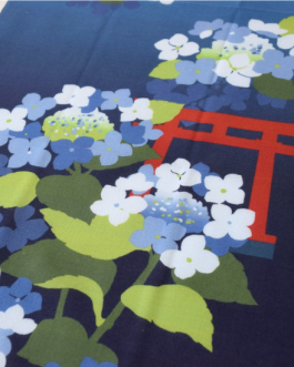 Tenugui Ajisai Wageshiki