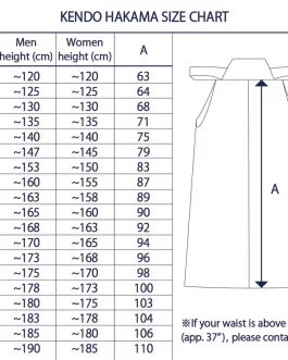 Synthetic Hakama – Stitched Pleats